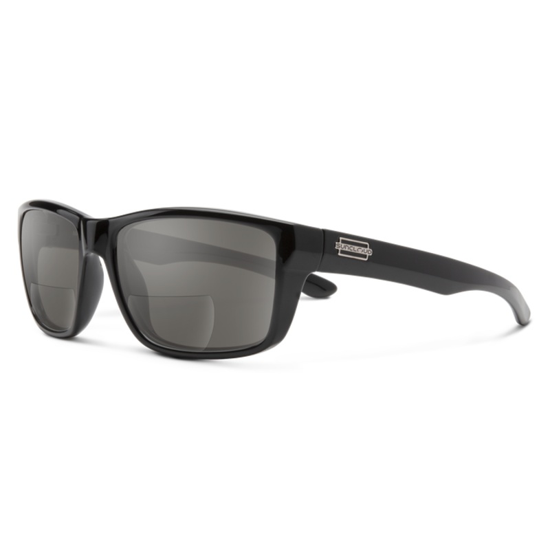 Suncloud Mayor Reader Polarized Sunglasses Black – Gray 1.5+