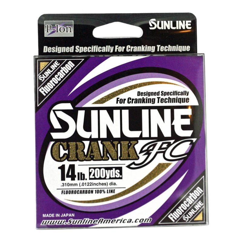 Sunline Crank FC Fluorocarbon 10 lb 200 Yds