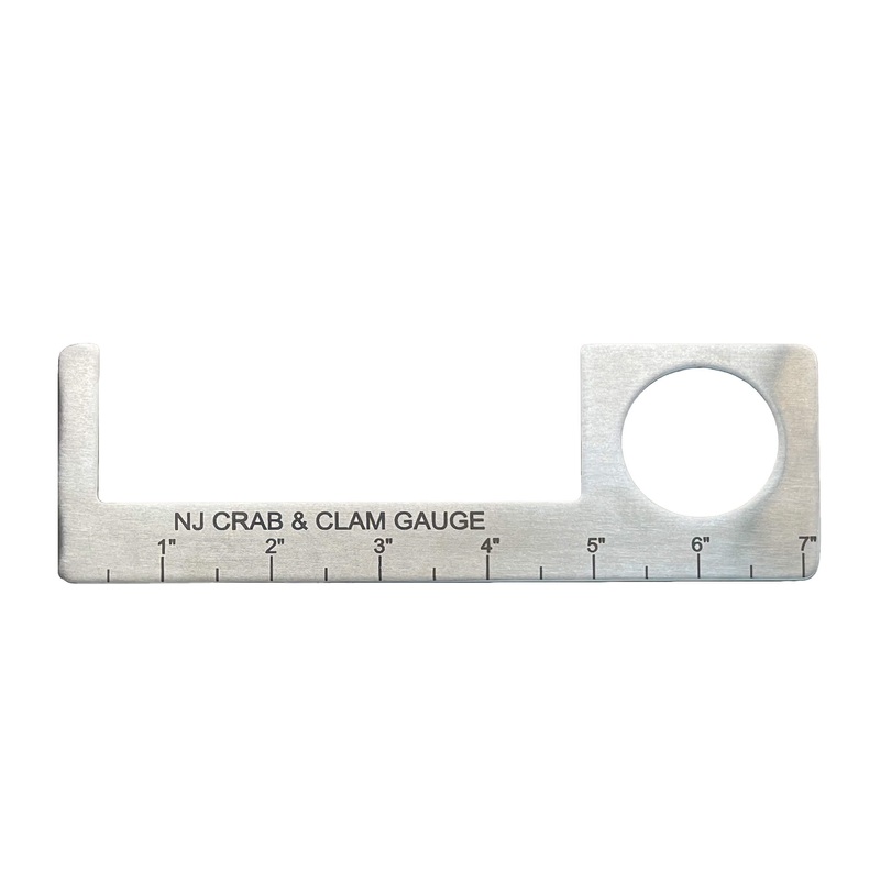 No1 Crab & Clam Gauge, NJ Regs