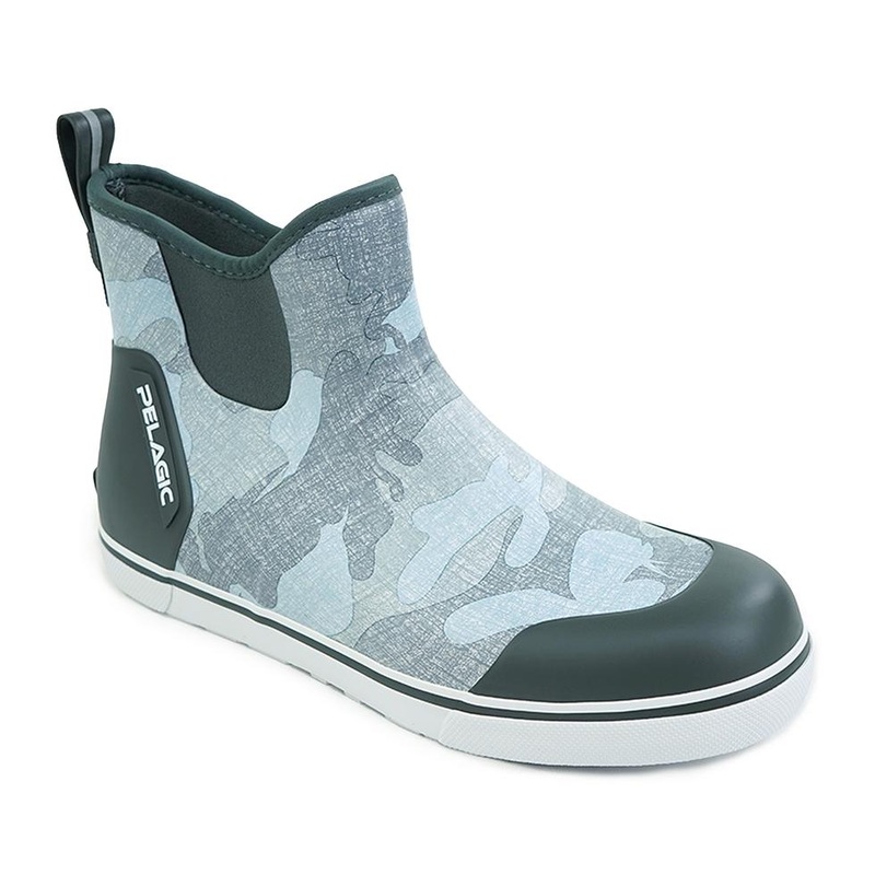 Pelagic Pursuit 6″ Deck Boots Light Gray 7