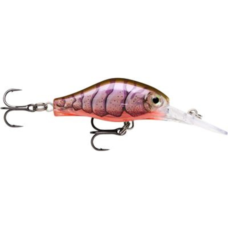RAPALA Shadow Rap Fat Jack 4cm Matte Black UV 40mm Albino Shiner