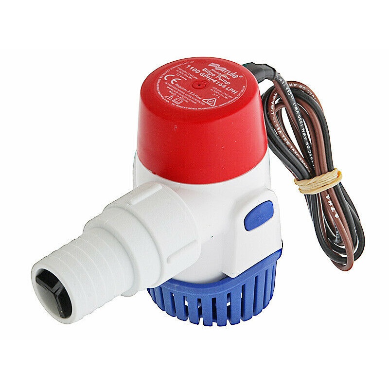 RWB Rule 1100GPH Submersible Bilge Pump – 12V