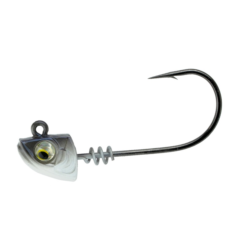 6th Sense Divine Jig Heads Baby Shad Size 1/4oz 4/0