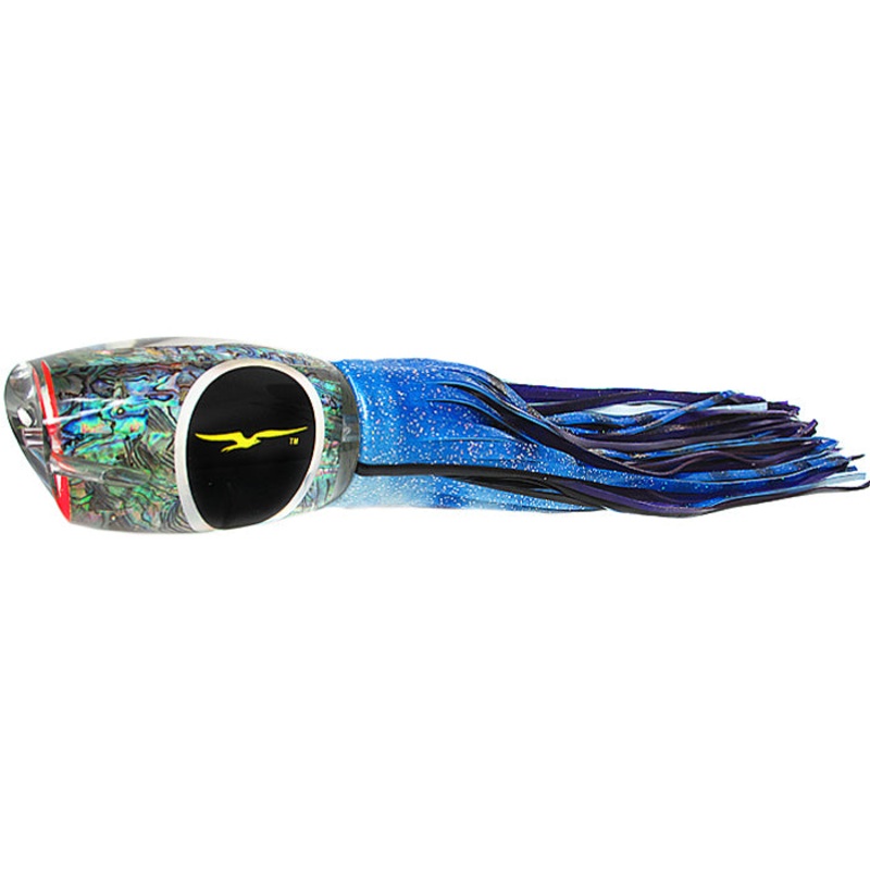 Black Bart Breakfast Skirted Trolling Lure OB/PBB – Oceanic Blue/Purple Blue Black