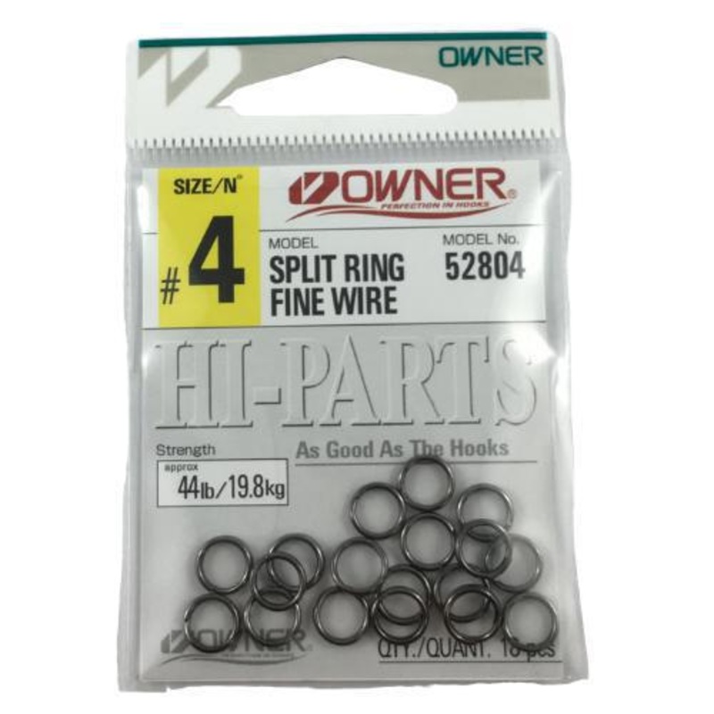 Owner P-04 Fine Wire Split Ring 0