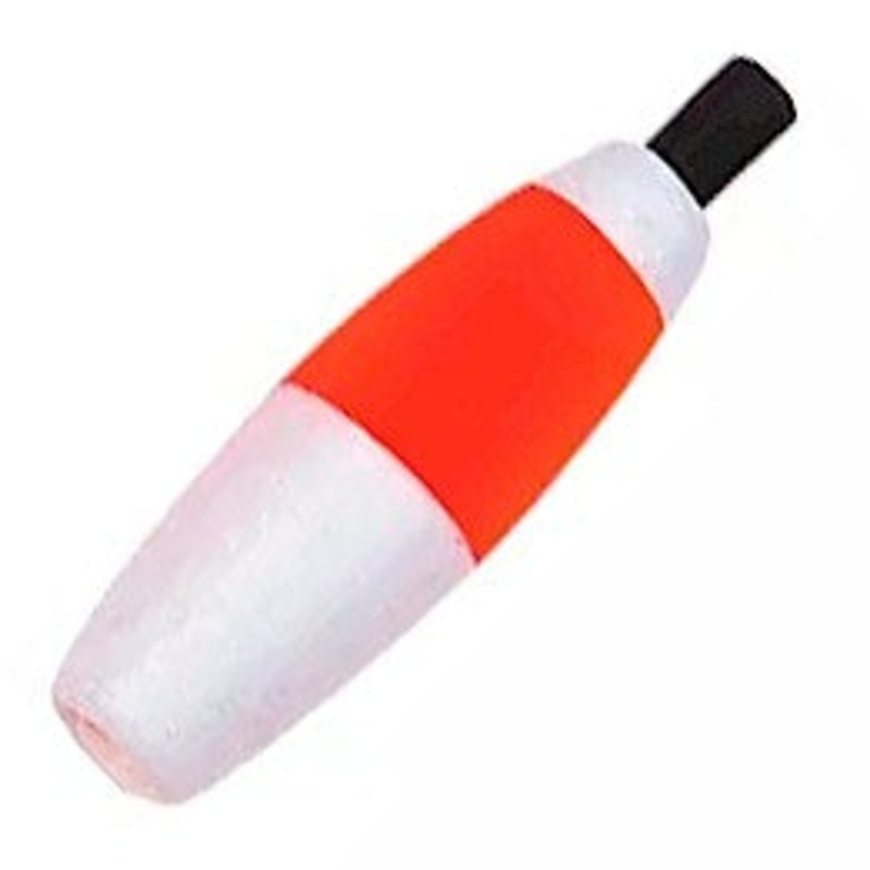 Billy Boy Bobber Cigar Peg Float 1.5″ Red/White