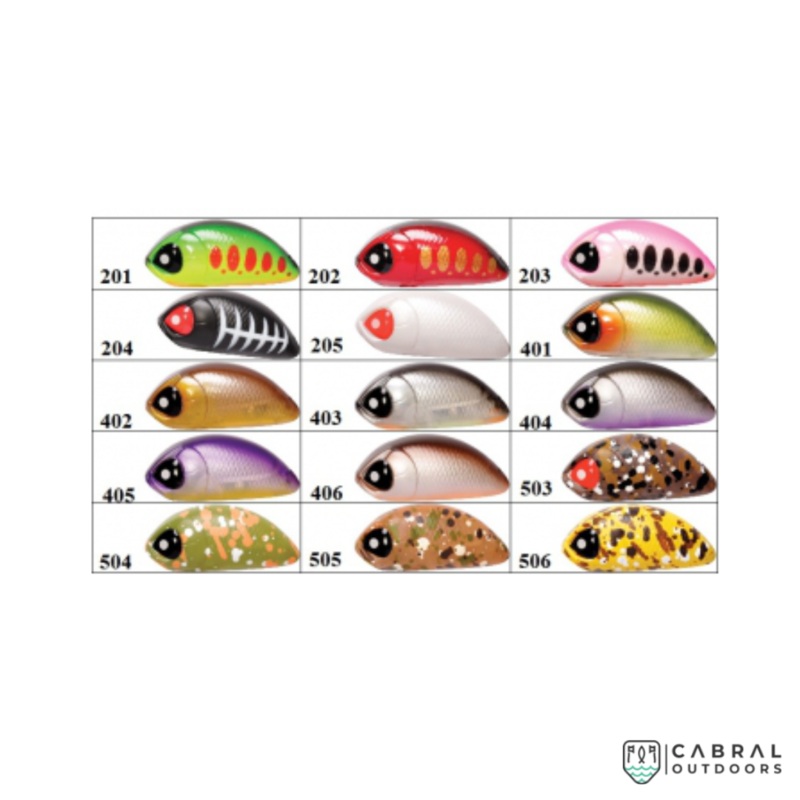 Lucky John Shallow Pilot  Hard Lure | Size: 3.5-4.5cm | 4-7g 3.5cm 205