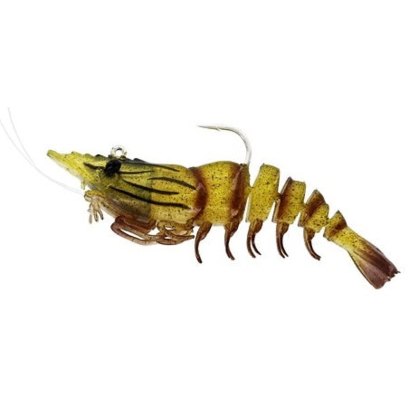 Westin 9g Salty The Shrimp RNR Soft Plastic Lure Hot Shrimp