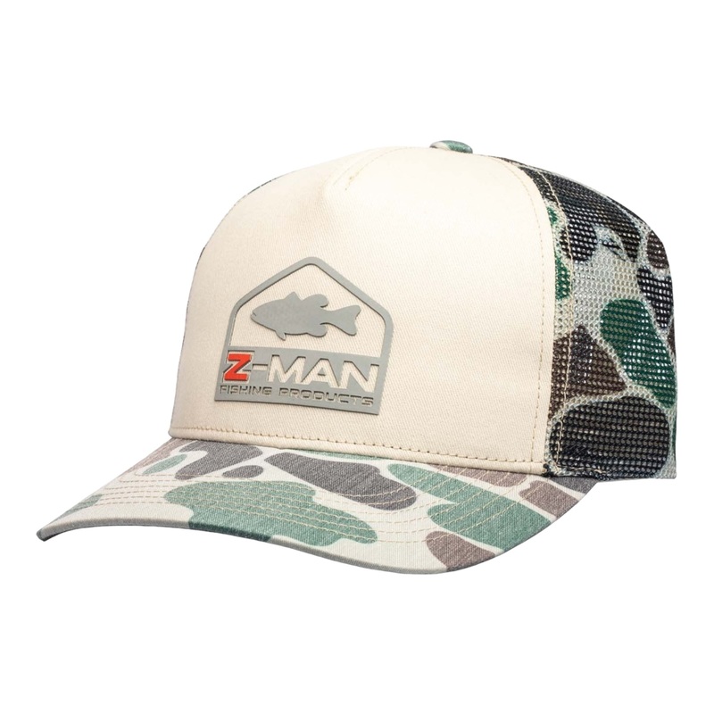 Z-Man Camo Bass Trucker HatZ
