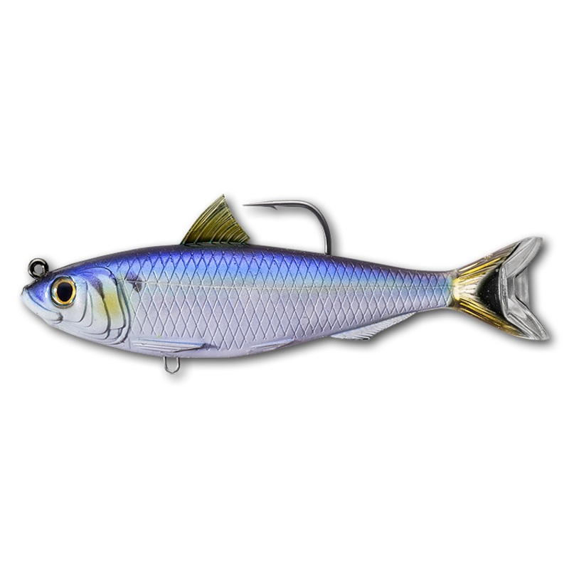 Live Target Herring Swimbait Lure 4 1/2 inch Blue Black