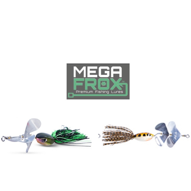 Lure Factory MEGAFROX Sharky Bait Spinner 25g | 15cm | size 2/0 | 1pcs/pkt Dark green
