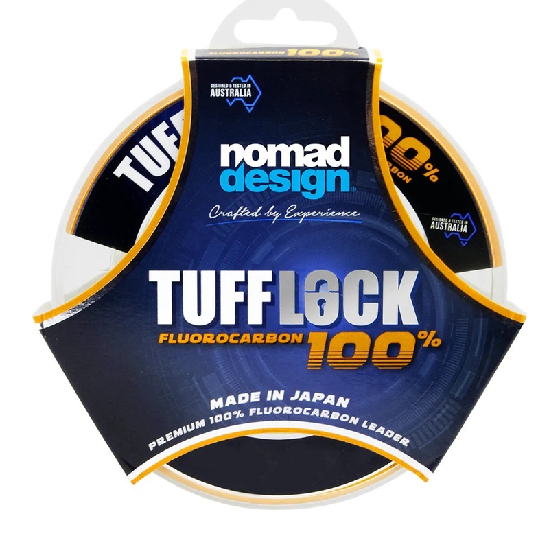 Nomad Tufflock 100 Percent Fluorocarbon Leader 10lb 100m