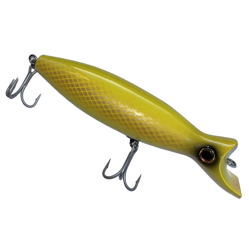 Sporting Wood Bottle Swimmer 3oz Yellow