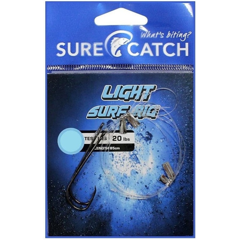 Sure Catch Pre-Tied Southern Light Surf Fishing Rig 1/0