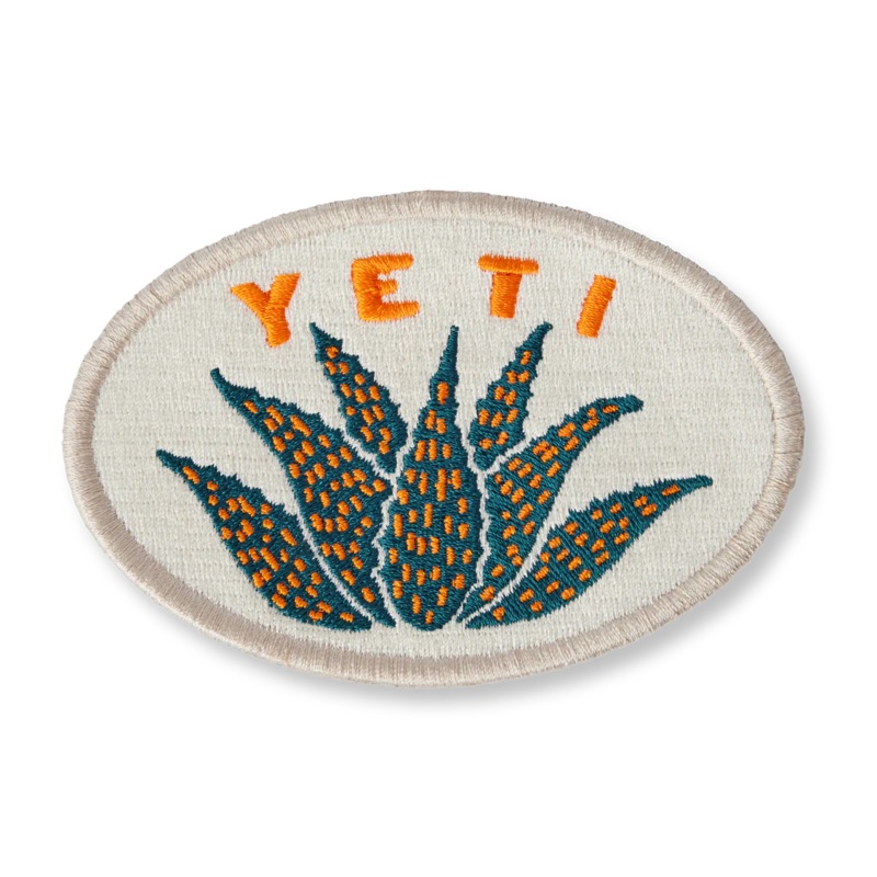 Yeti Agave Teal Collectors Patch Teal
