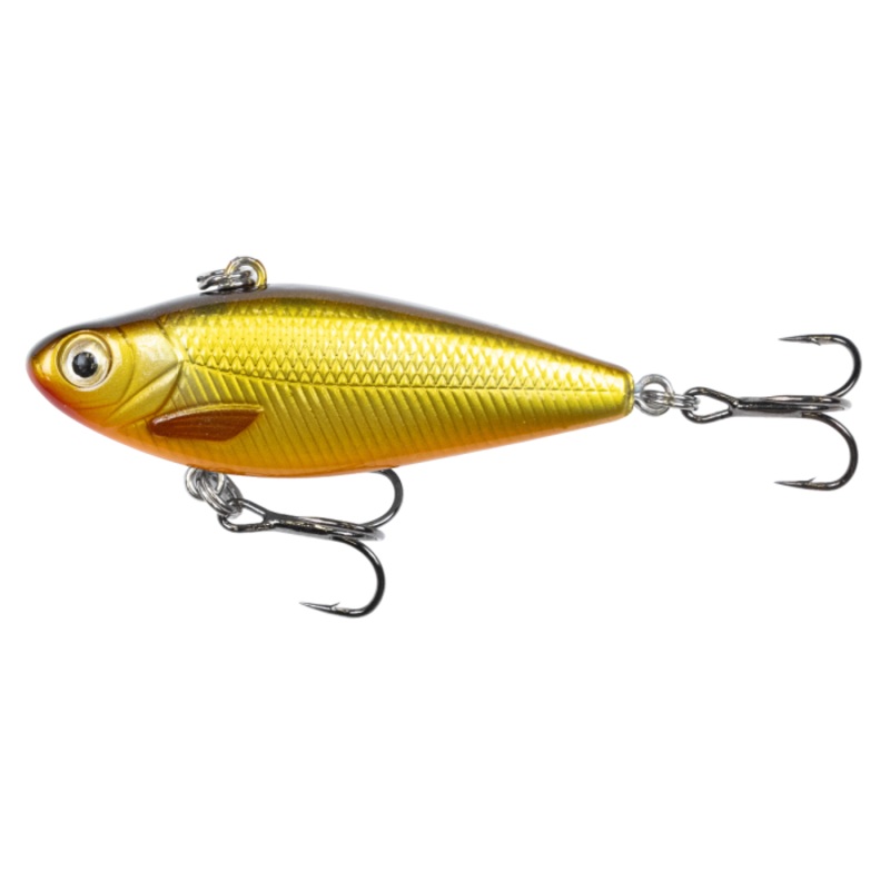 Clam Psycho Shad 1/12oz Gold Shiner