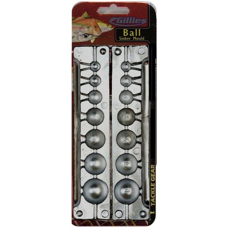 Gillies Large Combo Ball Sinker Mould