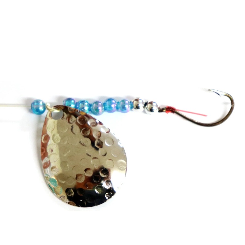 JB Pro-Flash #200 Series Spinner Rig Hammered Nickel