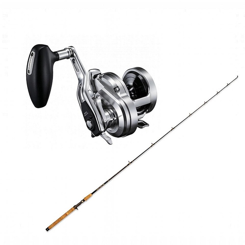 Shimano Ocea Jigger 2000NRHG with VJ 200G 6’6″ CHAOS Gold Combo
