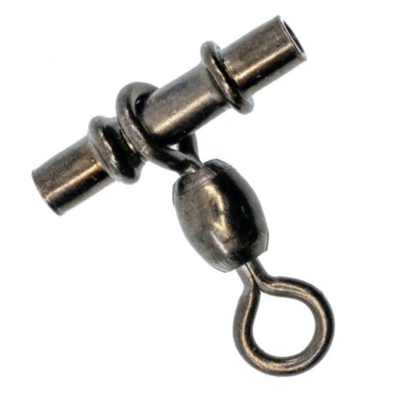 Shogun Black Sleeve And Crane Swivel For Deep Drop Rigs Mega Bulk Value Pack 1/0