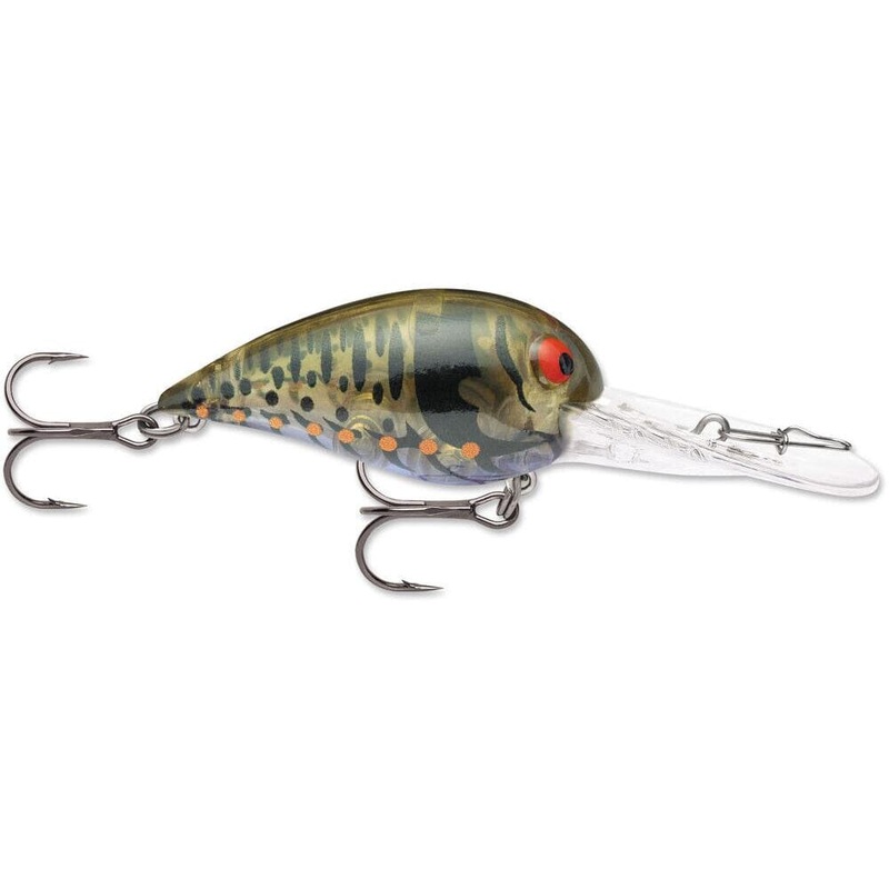 Storm Deep Wiggle Wart 05 Phantom Green Purple Craw