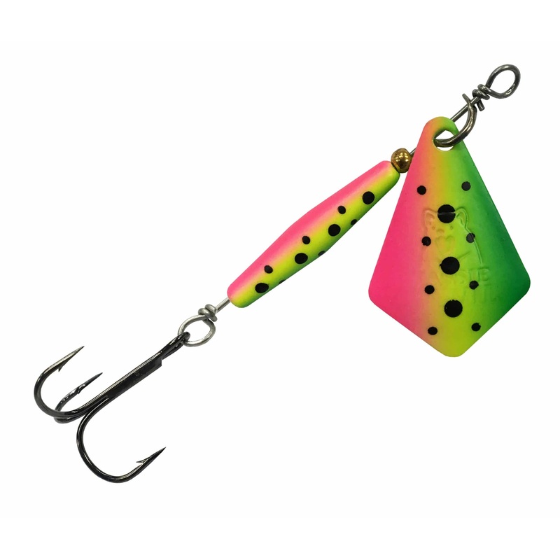 Tasmanian Devil Wingston Tassie Blade Trout Lure 3.8g Allsorts UV