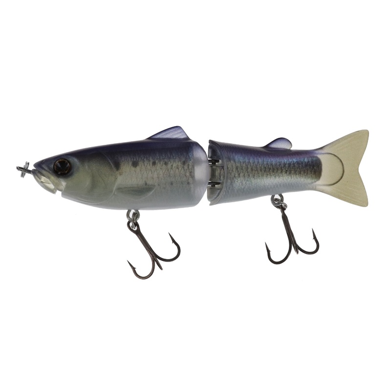 Deps Slide Swimmer 115 Glide Bait Butch Brown American Shad