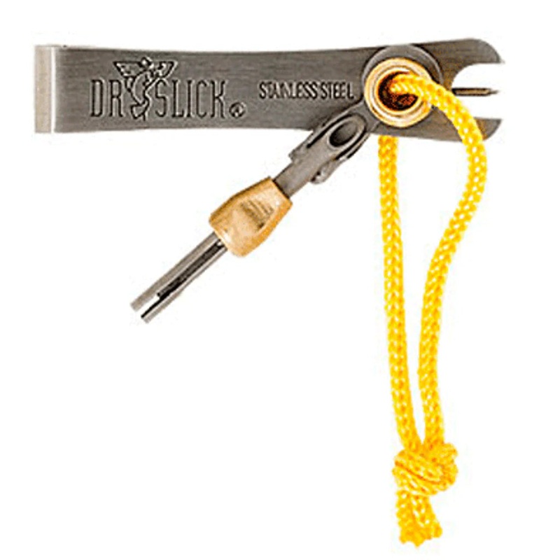 Dr Slick NP2KT Stainless Nipper with Nail Knot Tool 2in Satin