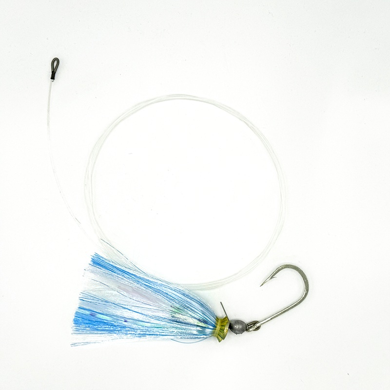 Joe Shute Trolling Lure Pin Rig 3oz Blue/White
