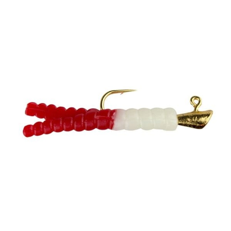 Leland Trout Magnet Wht/Red 1/64oz 9pk