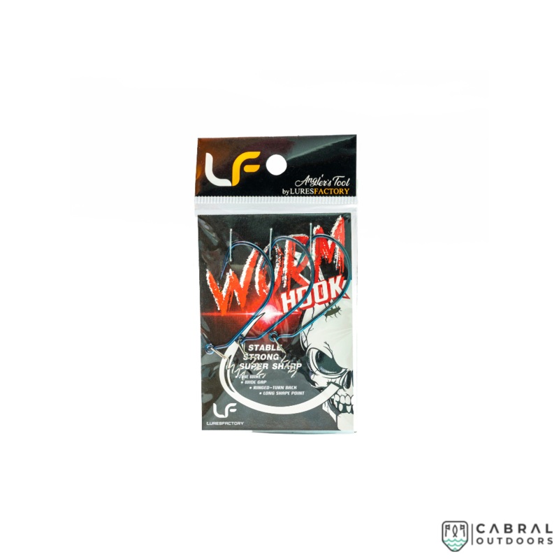 Lure Factory Spring Keeper Hook, Size 3/0-1/0 | 3 per pack 3/0