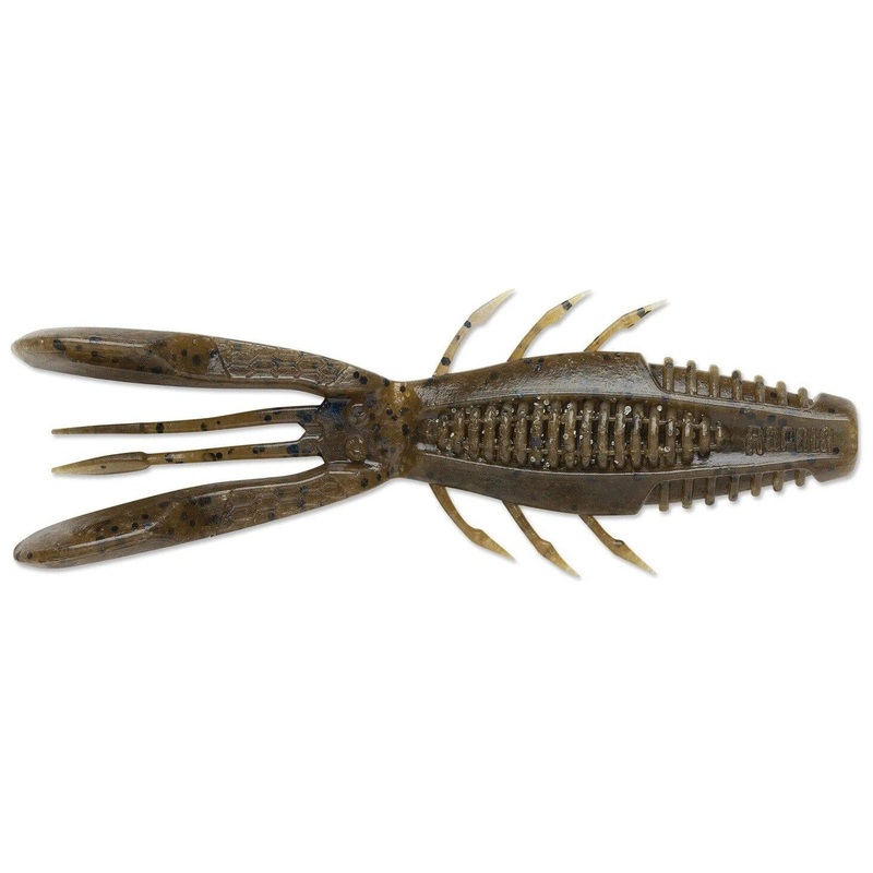 Rapala Crush City 4″ Bronco Bug Green Pumpkin Blue Pearl