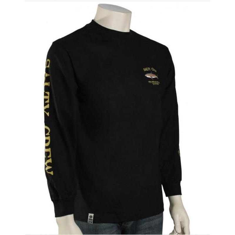 Salty Crew Bruce Long Sleeve Tee – Black Large