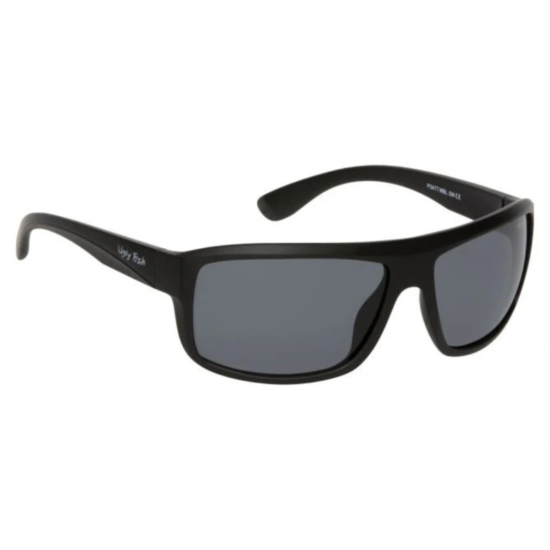 Ugly Fish Polarised Lifestyle Sunglasses P3477 Matt Black Frame / Smoke Lens