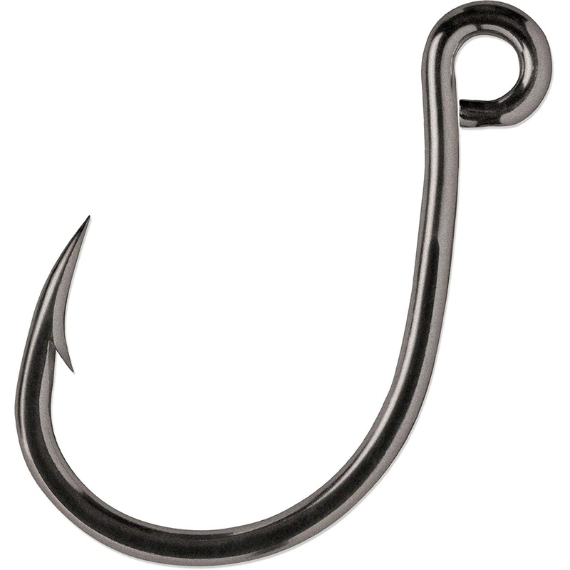 VMC Inline Single 4X Hooks Coastal Black #1/0