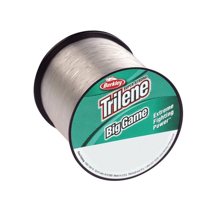 Berkley Trilen Big Game Monofilement 1/4LB Spool 10LB (1500yds) GREEN