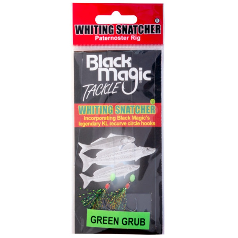 Black Magic Whiting Snatcher Rig Green Grub