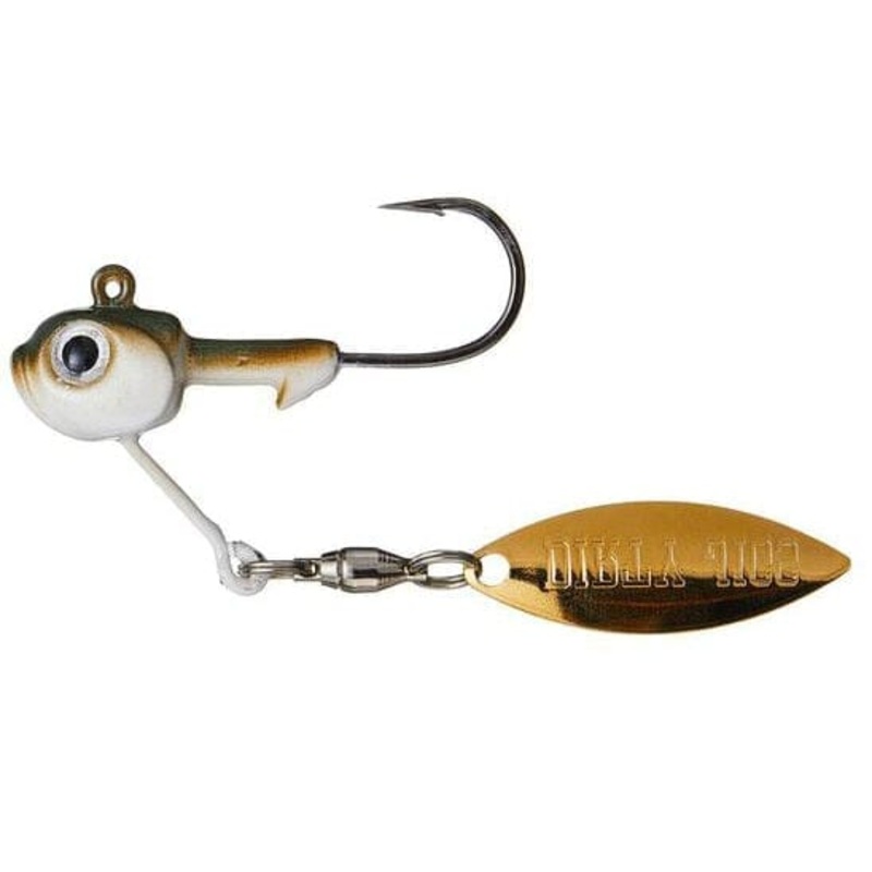 Dirty Jigs Tactical Bassin Mini Underspin Tennessee Shad 1/4oz 2/0