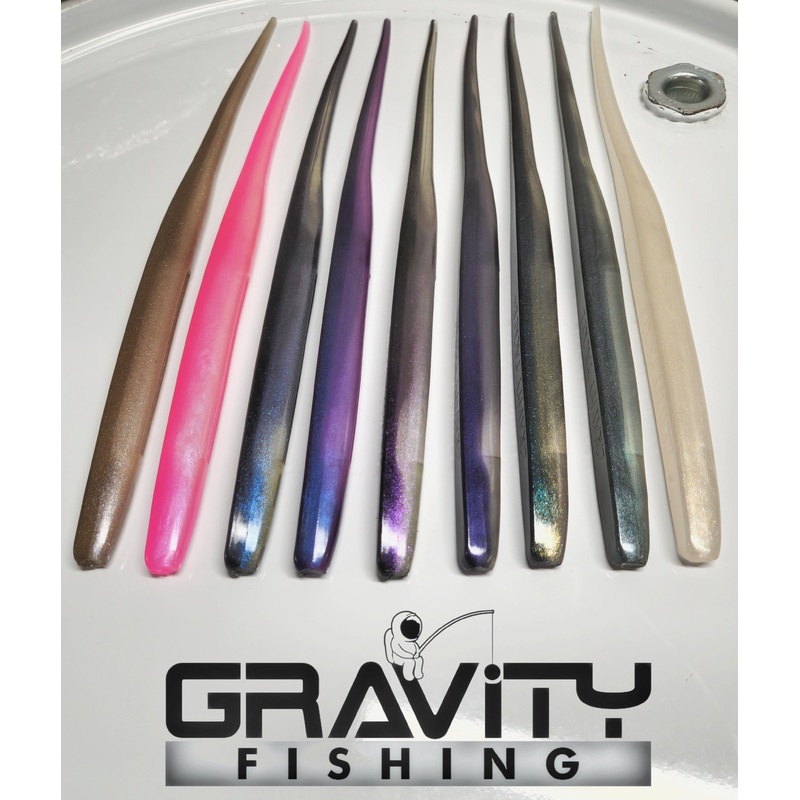 Gravity Tackle GT Eel 13.5″  – 3/pk AK Blood Red