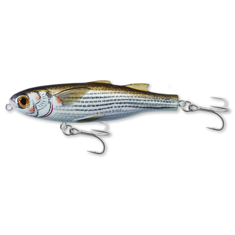 Live Target Mullet Walking Surface Walker Lure 100mm Natural Matt