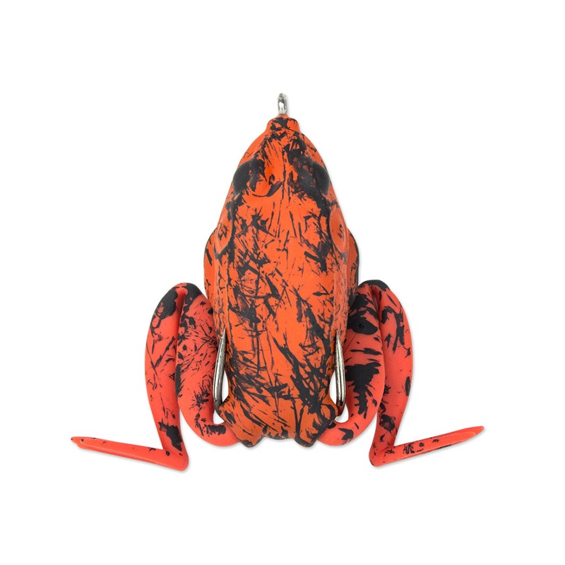 Lunkerhunt Lunker Frog 2.25inch 1/2oz Fire Belly