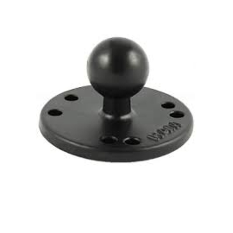 R-A-M Round Base with Ball 1″