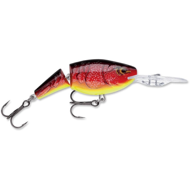 Rapala Jointed Shad Rap 05  Fire Crawdad