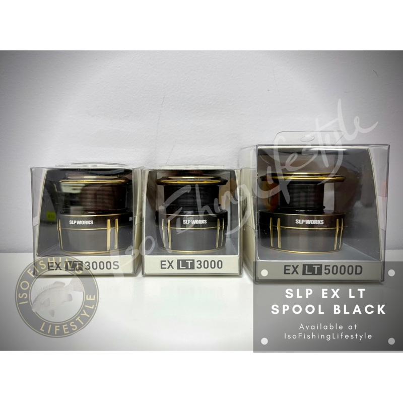SLP Works EX LT Black Spool 3000