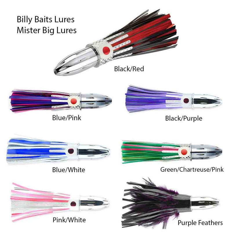Billy Baits Mister Big Lure BLACK/PURPLE