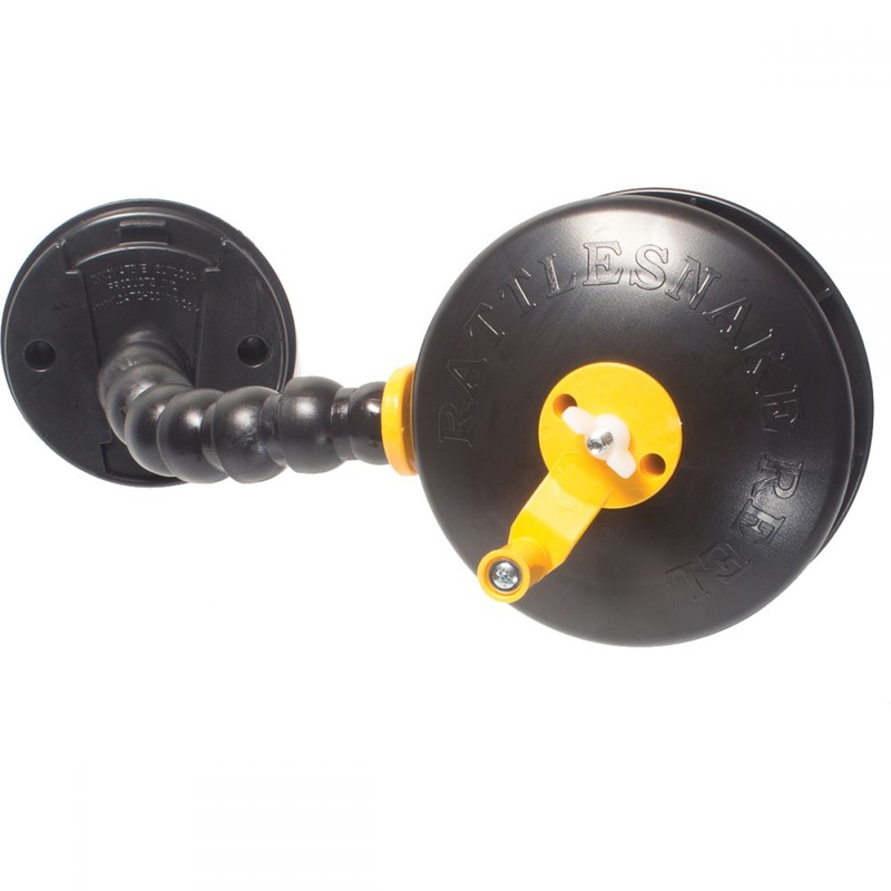 Catch Cover Rattlesnake Rattle Reel w/ Quick-Disc Wall Mount