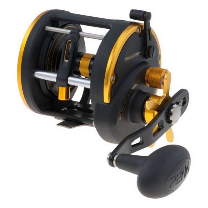 Penn Squall Level Wind Star Drag Overhead Reel SQL20LW