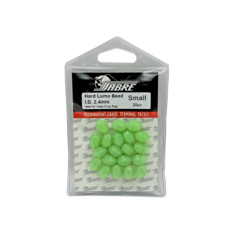 Sabre Hard Lumo Beads Small (20pc)