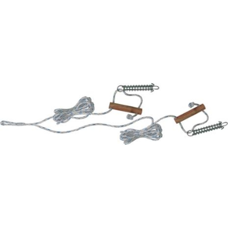 Guy Rope Double with Wooden Trace and Spring