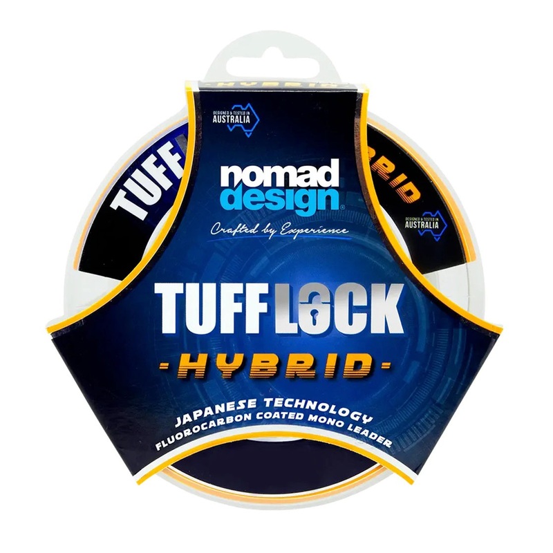 Nomad Tufflock Fluorocarbon Coated Hybrid Leader 100lb 50m